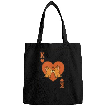 Discover Du Du Corgi King of Hearts – Cute Poker Card Bags