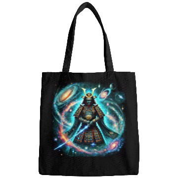 Discover Celestial Samurai Warrior Galaxy Sword Art Bags