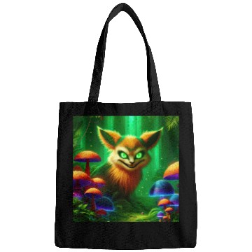 Discover Demon Fox in Enchanted Forest – Fantasy Creature Bags