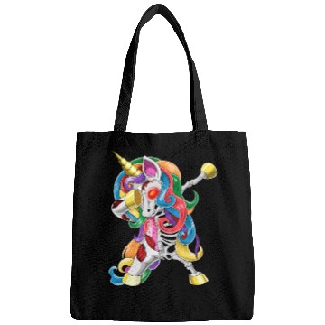 Discover Dabbing Zombie Unicorn Halloween Bags