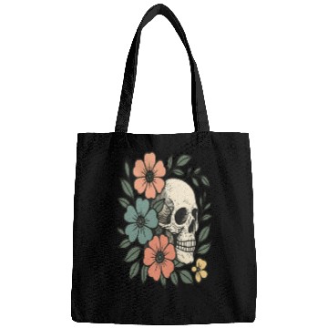 Discover Floral Skull Bloom Bags