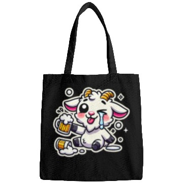 Discover Drunk Wasted Hangover Goat Bags