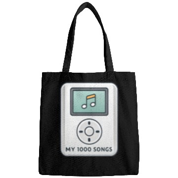 Discover My 1000 Songs MP3 Player Retro 2000s Y2K Bags