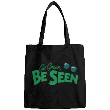 Discover Go Green Be Seen Nature conservation Environmental Bags