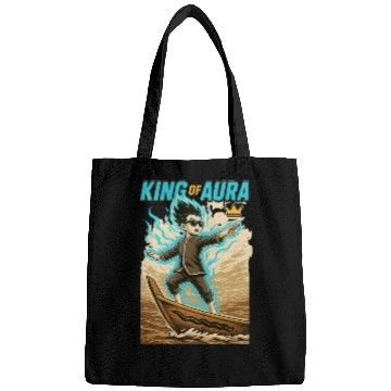 Discover King of Aura, Pacu Jalur kid,Viral tiktok meme Bags