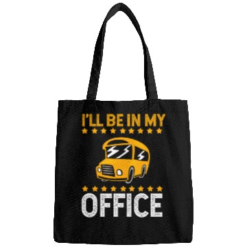Discover Funny School Bus Drivers Yellow Bus Bags