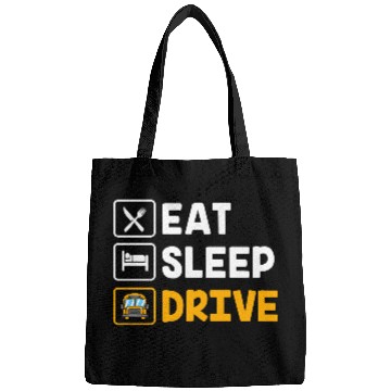 Discover School Buse Funny School Bus Driver Bags