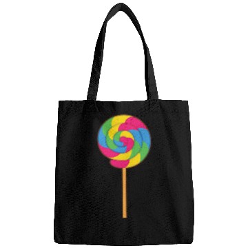 Discover Lollipop Rainbow Sucker Candy Halloween Costume Bags