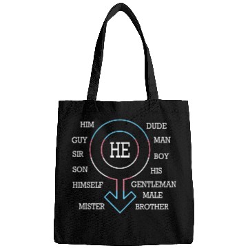 Discover Gender Neutral Pride Month Gender Pronouns Bags