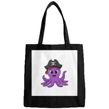 Discover Friendly Octopus Pirate Bags -Cute Ocean Animal