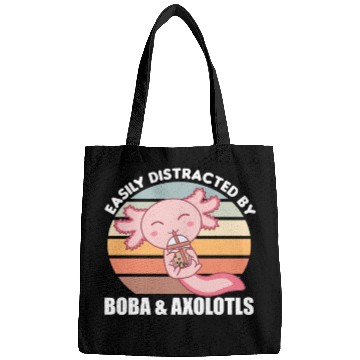 Discover Bubble Tea Axolotl Chocolate Sweet Animals Boba Bags