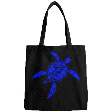 Discover Turtle pattern cracks scratches vintage retro cool Bags