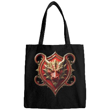 Discover Fire Dragon Crest Bags