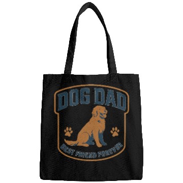 Discover DOG DAD Best friend forever Bags