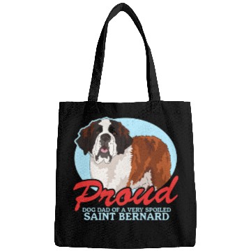 Discover Saint Bernard Dog Dad St. Bernhard Bags