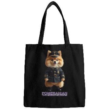 Discover Pomeranian The Great Dictator Bags