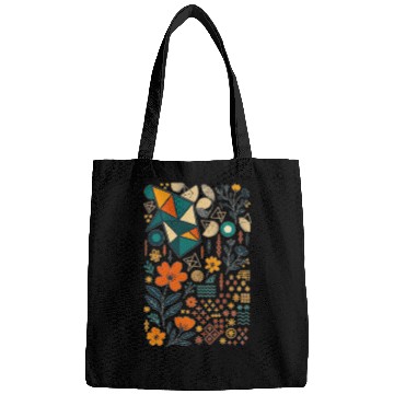 Discover Geometric Garden Fusion Bags