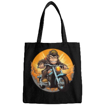 Discover Monkey Motorcycle / Motorcyclist Monkey Bags