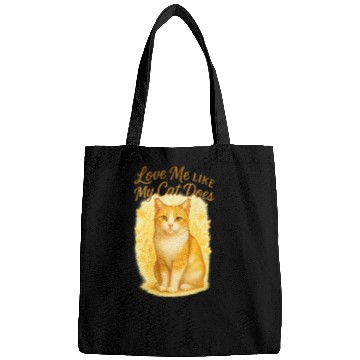Discover Summer Cat Love Quote Bags