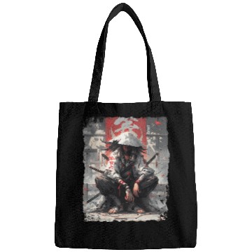 Discover Samurai Sword Katana Ninja Japan Manga Anime Bags