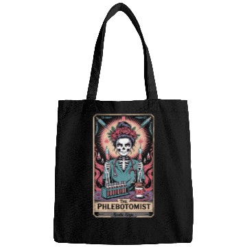 Discover The Phlebotomist Needle Ninja Tarot Card Bags