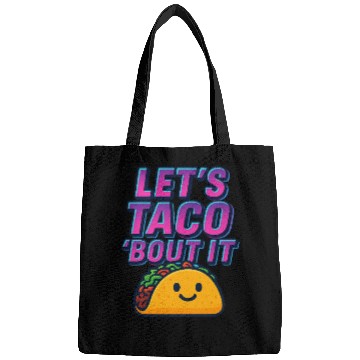 Discover Taco ’Bout Style – Funny Retro Neon Bags