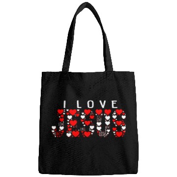 Discover I LOVE JESUS Bags