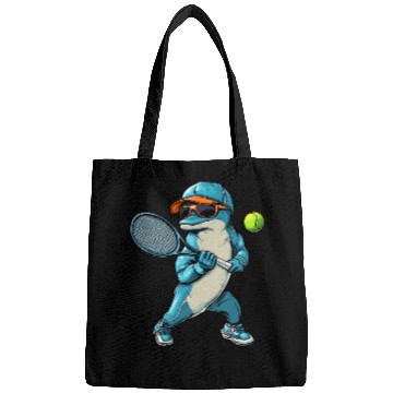Discover Dolphins Tennis Bags