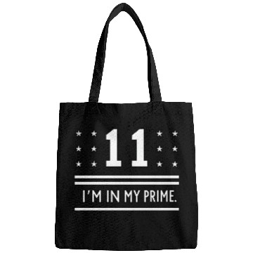 Discover 11 – I'm in My Prime | Funny Math Pun Bags