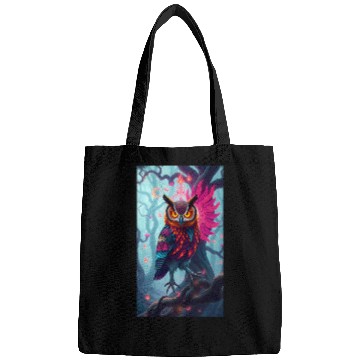Discover Electric Dream Owl Bags