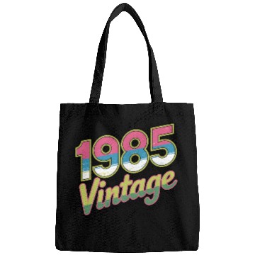 Discover 1985 Vintage Birthday Retro 80s Gift Idea Bags