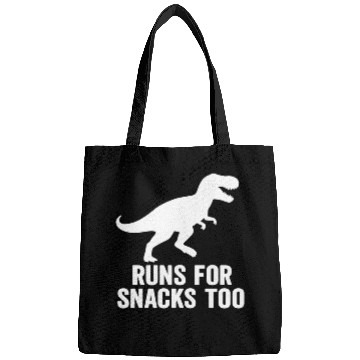 Discover T rex runs for snacks too Bags