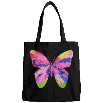 Discover Butterfly design unique collage bug art garden Bags