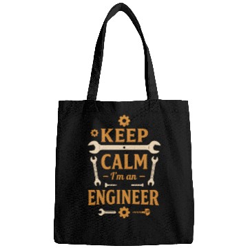 Discover Keep Calm – I’m an Engineer Bags
