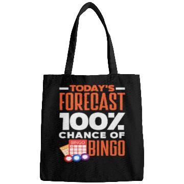 Discover Bingo Today's Forecast 100% Chance Bags