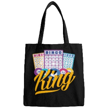 Discover Bingo King Bingo Player Fun Vibes Bags