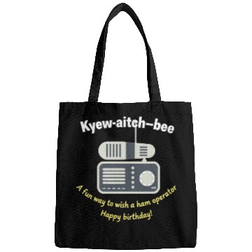 Discover Ham Radio Happy Birthday Bags