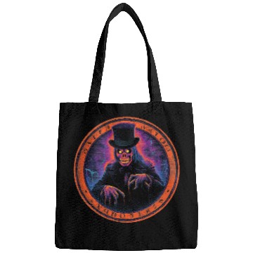 Discover Mortimer Nightshade – Haunted Host Emblem Bags