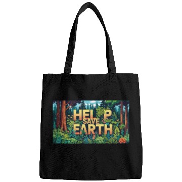 Discover help save earth Bags