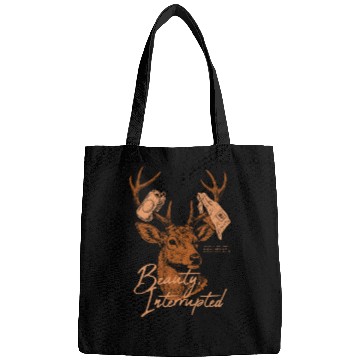 Discover Beauty Interrupted –Realistic Red Deer Environment Bags