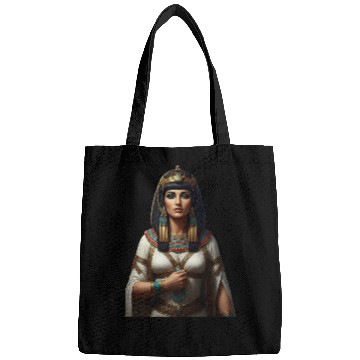 Discover Royal Ancient Egyptian Queen Portrait Bags