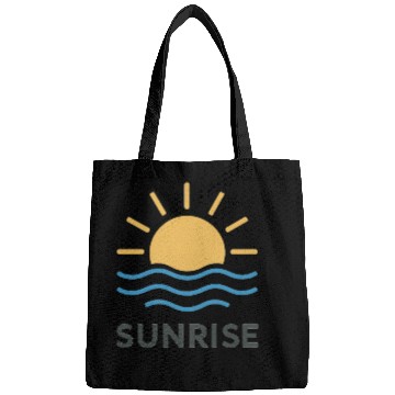 Discover Elegant Sunrise Ocean Scene Design Bags