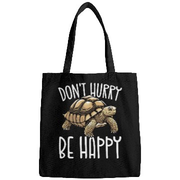 Discover Turtle Chill Motivational Quote Bags