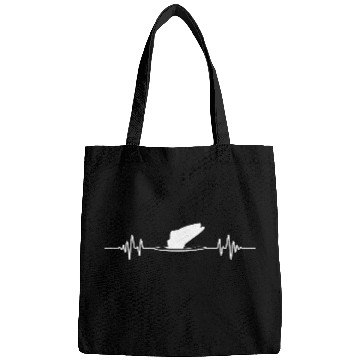 Discover Fishing Heartbeat EKG Fish Jump Bags
