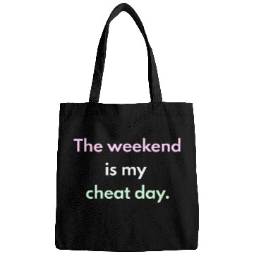 Discover Weekend Cheat Day Motivational Bags