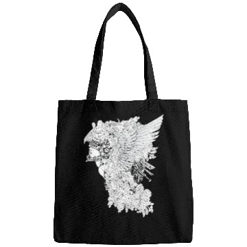 Discover Steampunk Valkyrie Flower Power Coloring Bags