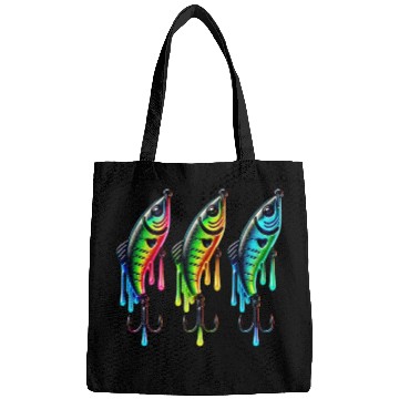 Discover Neon Rainbow Fish Trap Bags