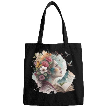 Discover Floral Mind – Surreal Nature Collage Bags