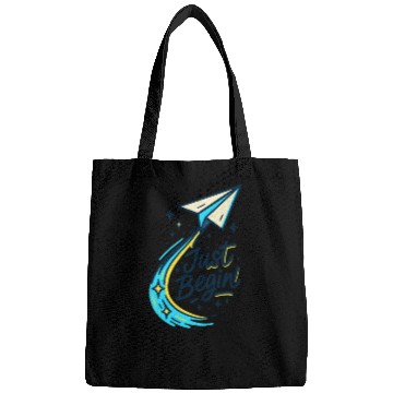 Discover Just Begin – Creative Paper Airplane Design Bags
