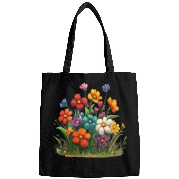 Discover Vibrant Spring Blossom Garden Design Bags